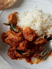 Madhur Jaffrey S Royal Chicken Cooked In Yoghurt