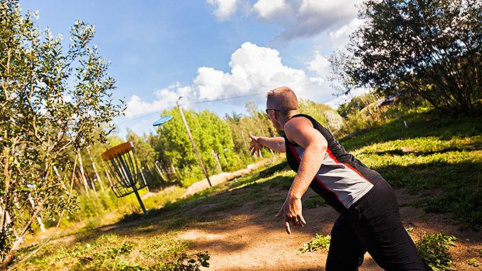 Keinukallion frisbeegolf