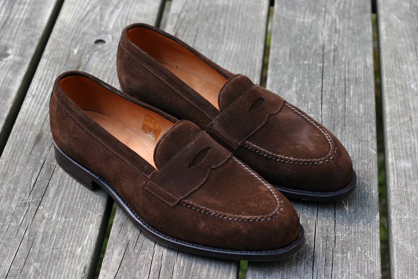 Item of the Week: Brown Suede Penny Loafers