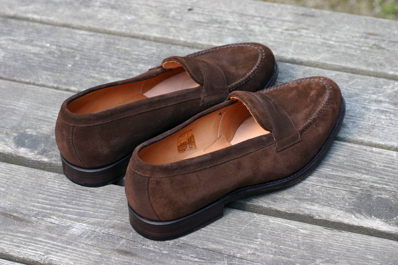 Item of the Week: Brown Suede Penny Loafers
