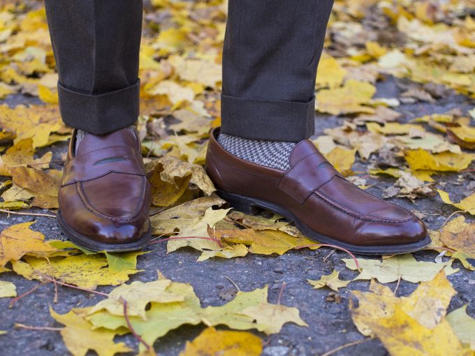 Navy, Blue, Beige and Brown