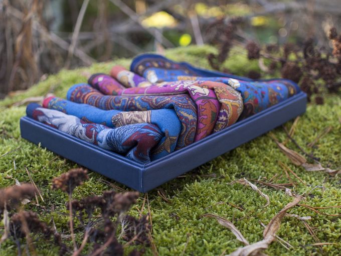 ​Pocket squares and frozen moss. What's not to like?​