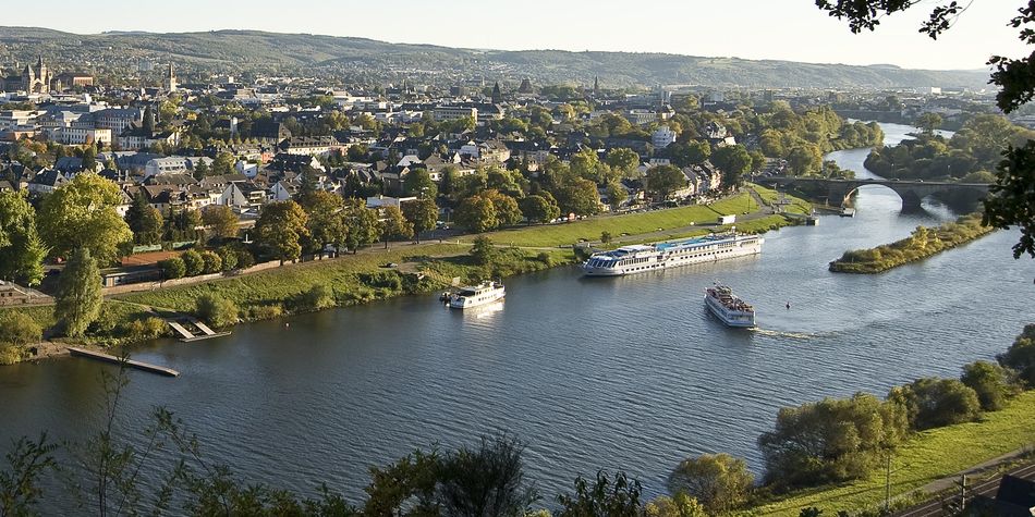 Trier aan het water