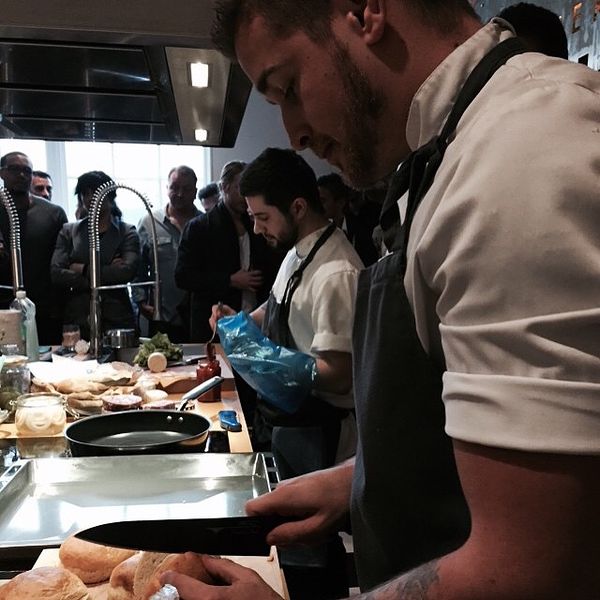 Det var fullsatt under Sveriges första Cheeseburger-tävling. FOTO: Nina Söderlund