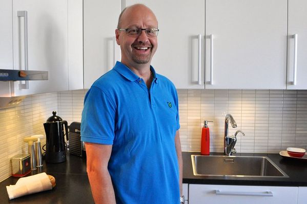 Puustelli Kök tog hand om hela processen, vilket kändes otroligt bra, säger Mikael.