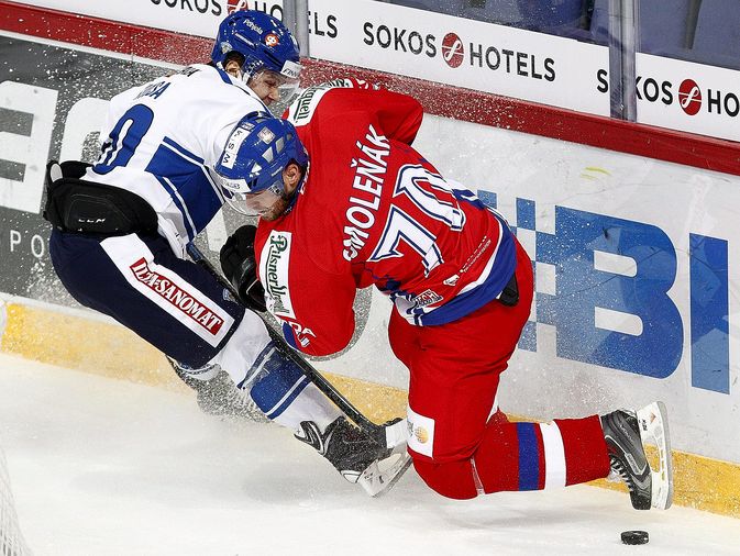 TPS:n Radek Smolenak teki Tsekin maalin.