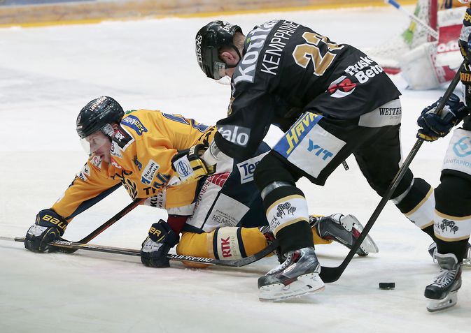 Filip Riska ja Joonas Kemppainen kamppailivat.