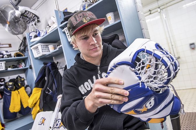 19-vuotias Antti Karjalainen oli tällä kaudella Nuorten SM-liigassa Lukon selkeä ykkösvahti.