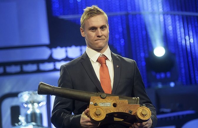 Olli Palola oli tämänkin kauden runkosarjassa kovin maalitykki. Kuva: Vesa Moilanen.