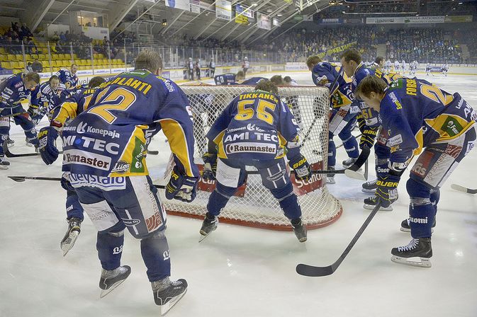 Lukon ensi kauden joukkue kootaan 2,7 miljoonalla eurolla. Kuva: Pekka Lehmuskallio.
