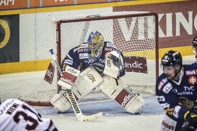 Ryan Zapolski on osoittautunut luotettavaksi maalivahdiksi. (Kuva: Pekka Lehmuskallio)