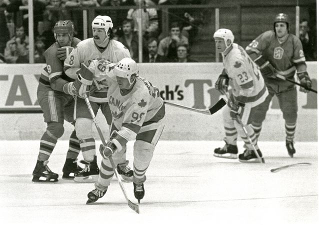 Wayne Gretzky MM-kisoissa Suomessa 1982.