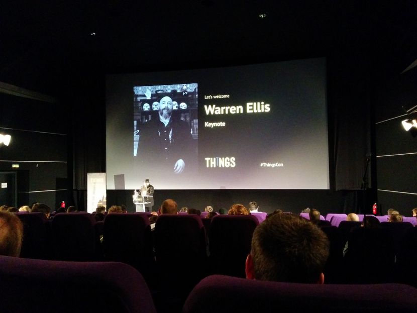 Warren Ellis opening keynote