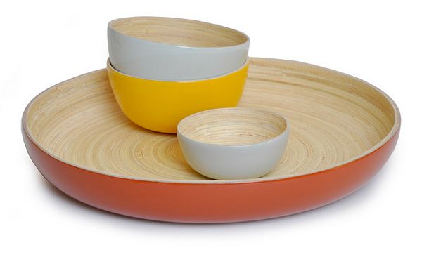 Bambu för mat och dryck.