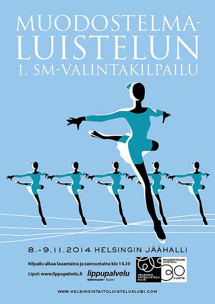 Muodostelmaluistelun 1. SM-valintakilpailu 08-09.11.2014 Helsingin jäähalli