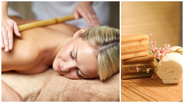 Massage au bambou