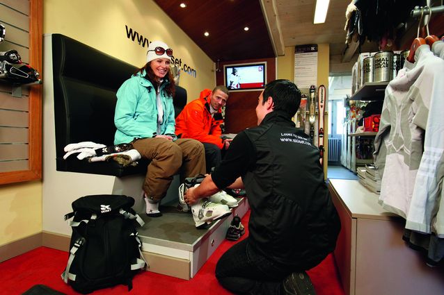 Location de skis © Christian Arnal
