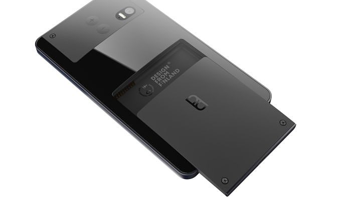 Moduuleilla muokattava Puzzlephone havainnekuvassa.