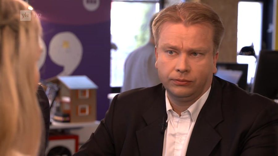 Keskustan kansanedustaja Antti Kaikkonen Kioskin vieraana.