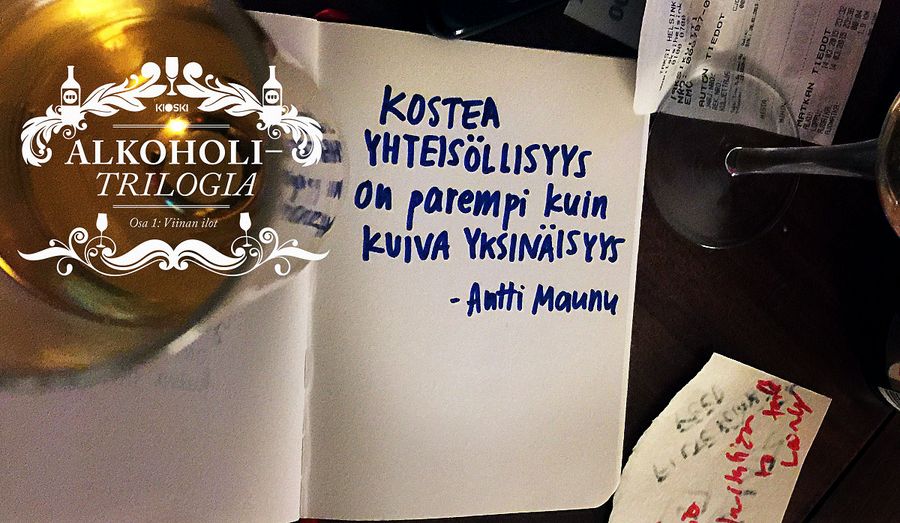 Kostea yhteisöllisyys on parempi kuin kuiva yksinäisyys, sanoo biletutkija Antti Maunu. Onko näin?