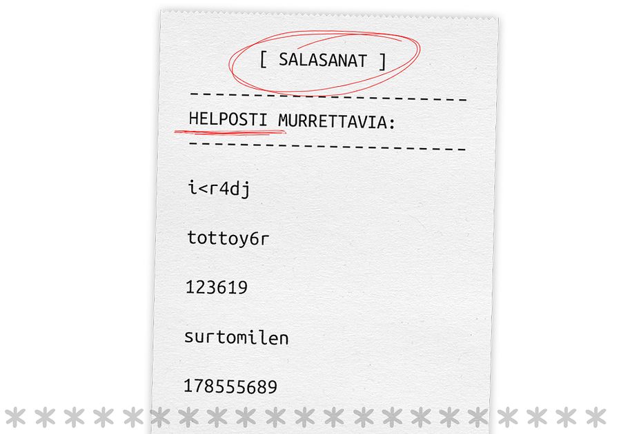Petskin salasana surtomilen ei pärjännyt tietokoneohjelmalle.