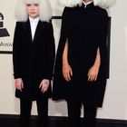 Amerikkalainen lapsinäyttelijä Maddie Ziegler ja laulaja Sia. Kuva: EPA/ Michael Nelson