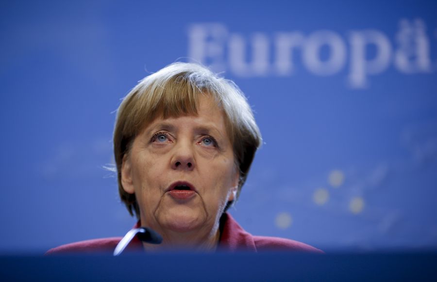 Angela Merkel. Kuva: EPA/OLIVIER HOSLET