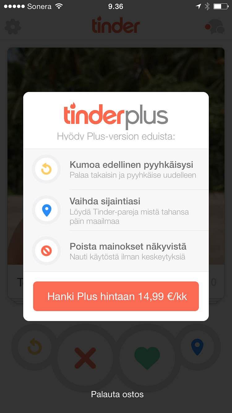 Yli 30-vuotiaan kioskilaisen Tinder. Ikäsyrjintää, anyone?!
