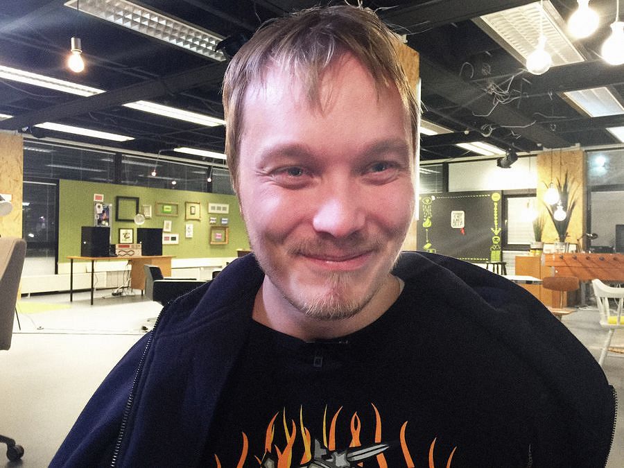 Miska Korhonen Kioskin lähetyksessä tammikuussa.