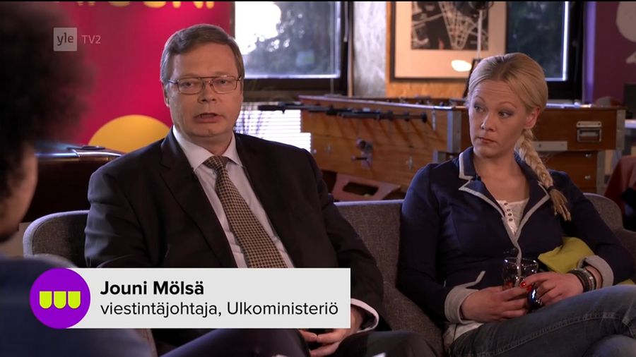 Kuvakaappaus Kioskin keskiviikon lähetyksestä.
