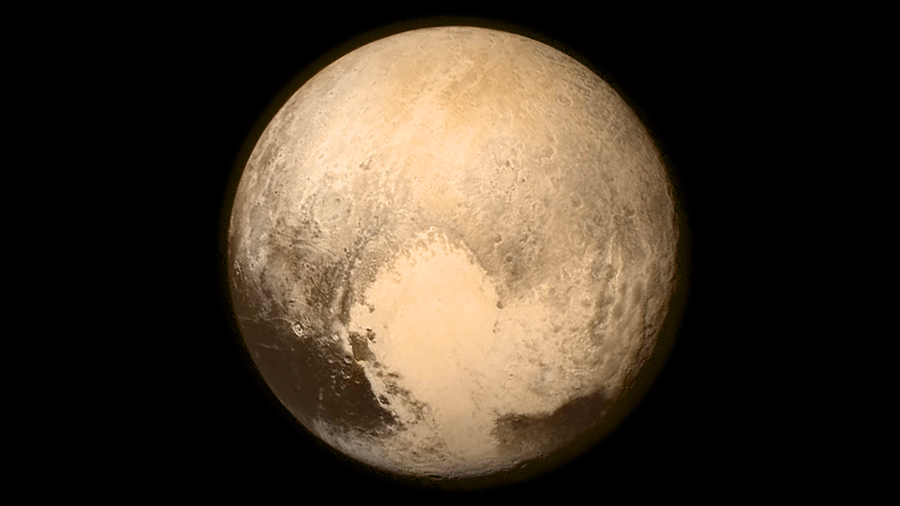 Plutohan se siinä. Kuva: EPA/NASA