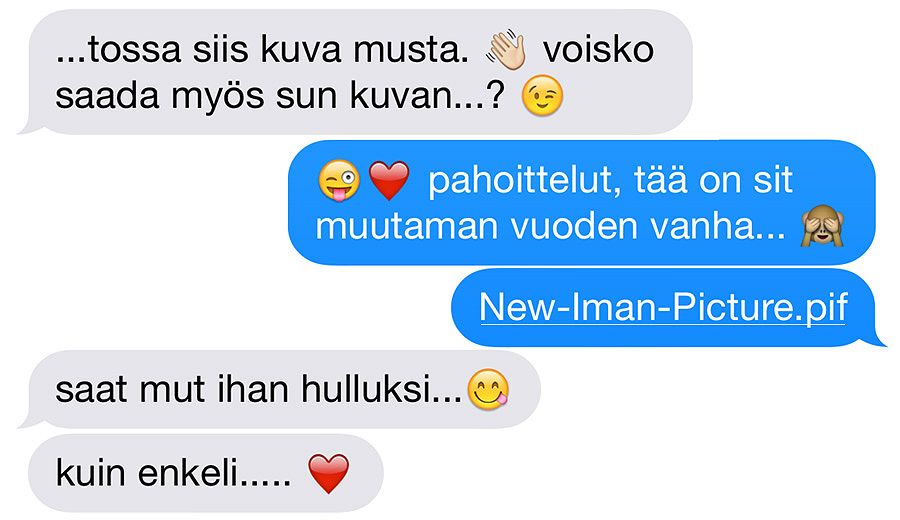 Naisen lähettämä kuvatiedosto sisälsi vakoiluohjelman