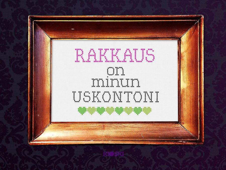 Mihin uskot? Suurin osa vastasi uskovansa rakkauteen.