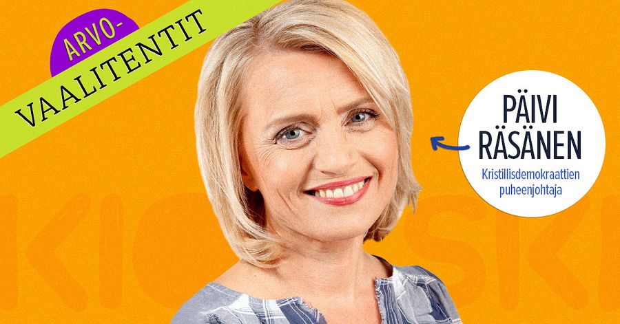 Kuva: Kristillisdemokraatit, Kuvankäsittely: Kioski