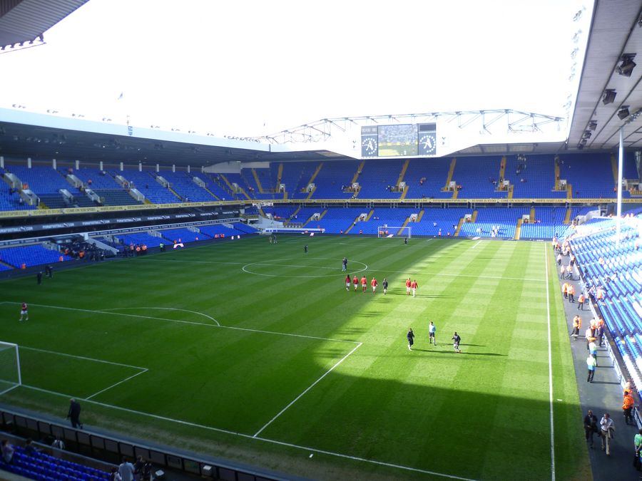 Tottenham Hotspurin kotikenttä White Hart Lane. Kuva: Wikipedia Commons
