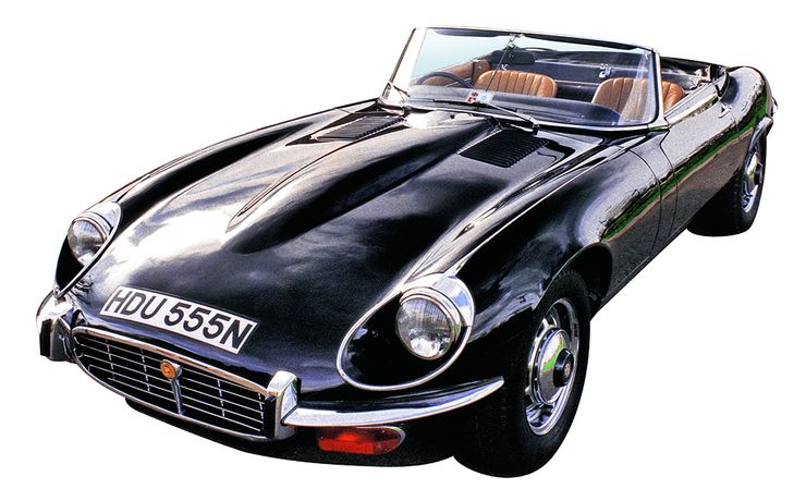 Wagenerin valitsema klassikko: Jaguar E-type. "Keveä perä, korostettu ja pullistettu konepelti… moni Mercedes AMG GT:tä ensi kertaa katsova muistaa sen, miltä tuntui nähdä tämä auto ensimmäisen kerran."