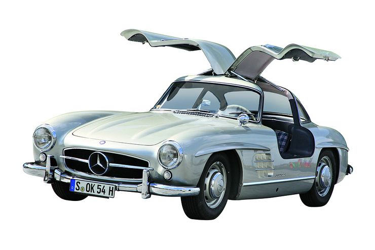 Wagenerin valitsema ikoni: Mercedes 300 SL. "Mahtavat selkeät pinnat, vahva autourheiluperimä – tämä auto oli aikaansa edellä."