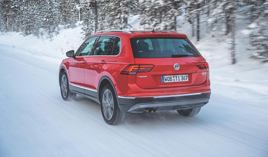 Uusi tiguan koeajo 2016