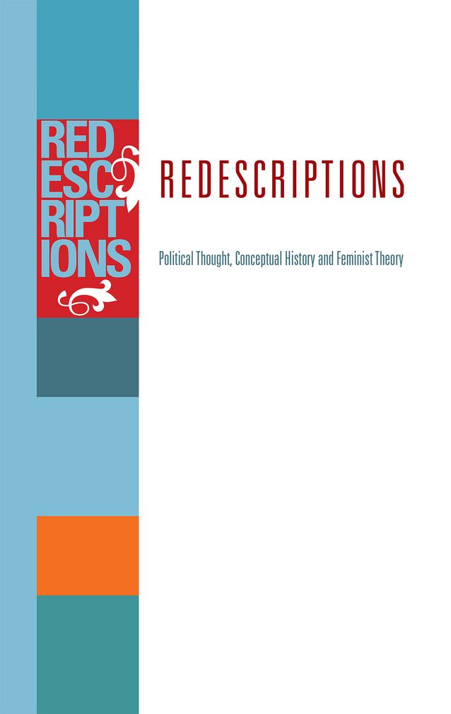 Cover of the "Redescriptions" journal.​