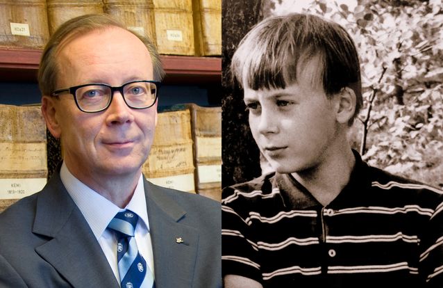Jussi Nuorteva år 2014 och 1968.​