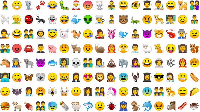 Android 8.0 Oren emojeja.