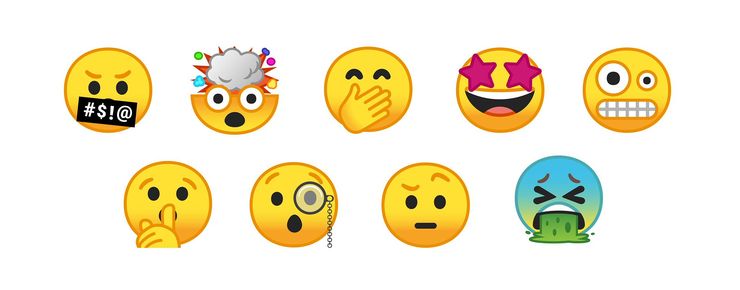 Android O:n täysin uusia emojeja.