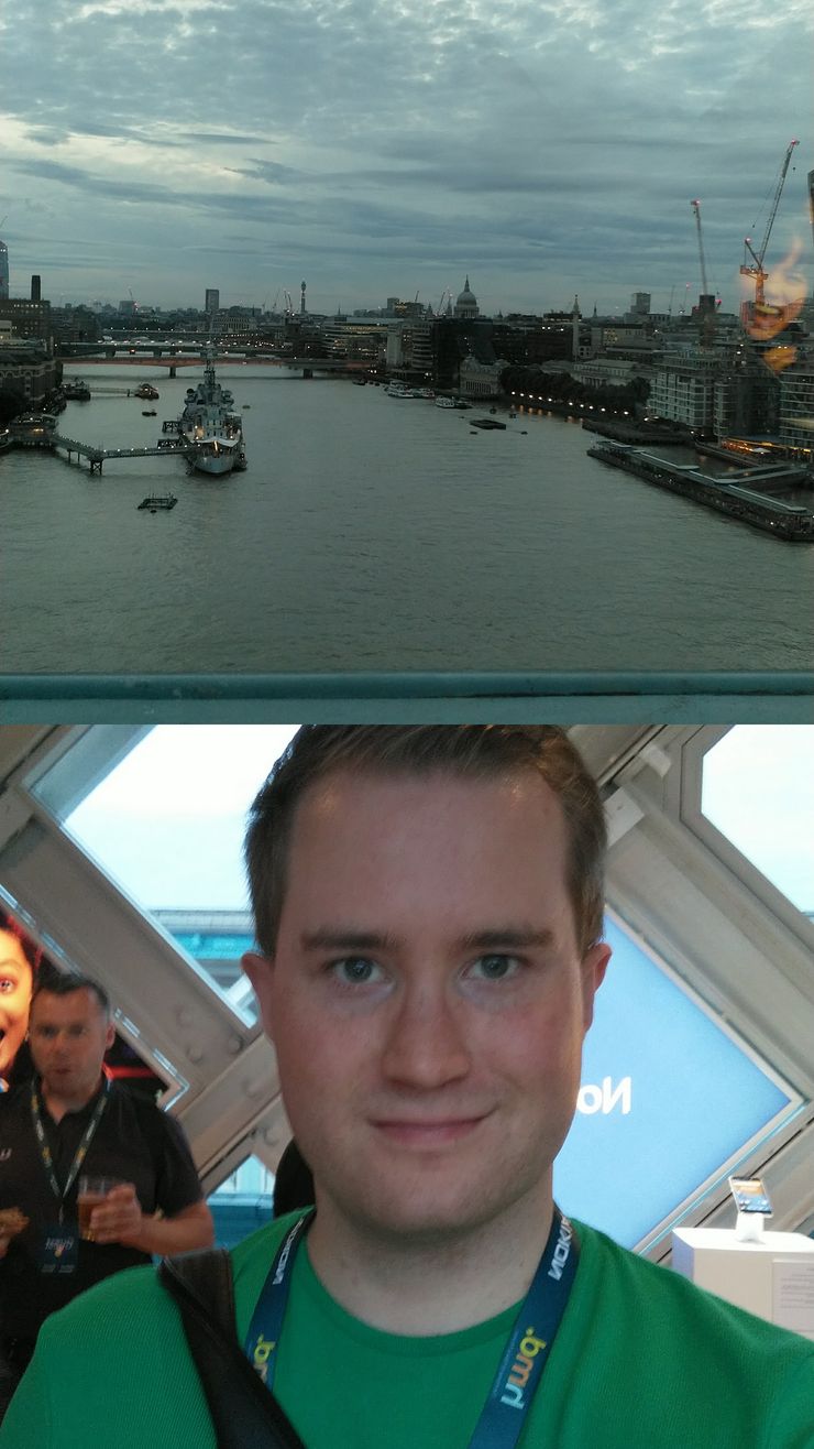 Bothie-kuvassa yhdistyy yhtäaikaisesti Nokia 8:n taka- ja etukamera.