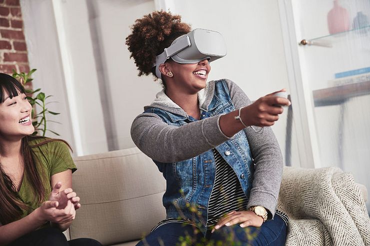 Oculus Go toimii ilman kaapelia ja älypuhelinta.