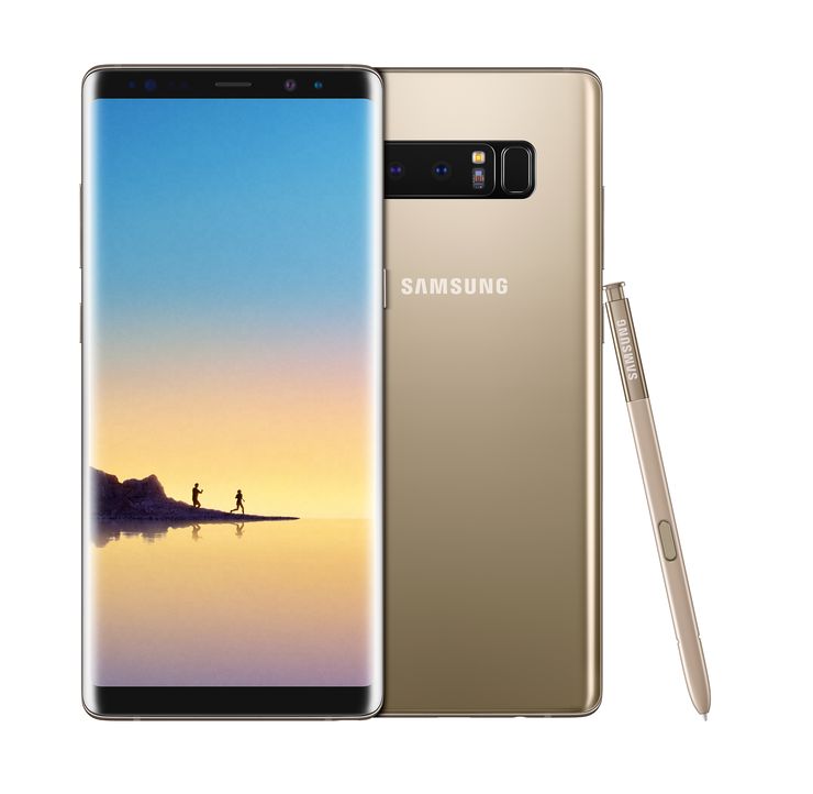 Samsung Galaxy Note8 Maple Gold.