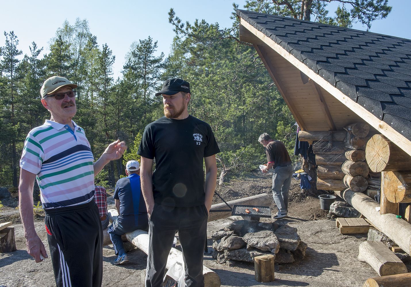 Ryssänkallion laavu sai avajaisensa Raumalla