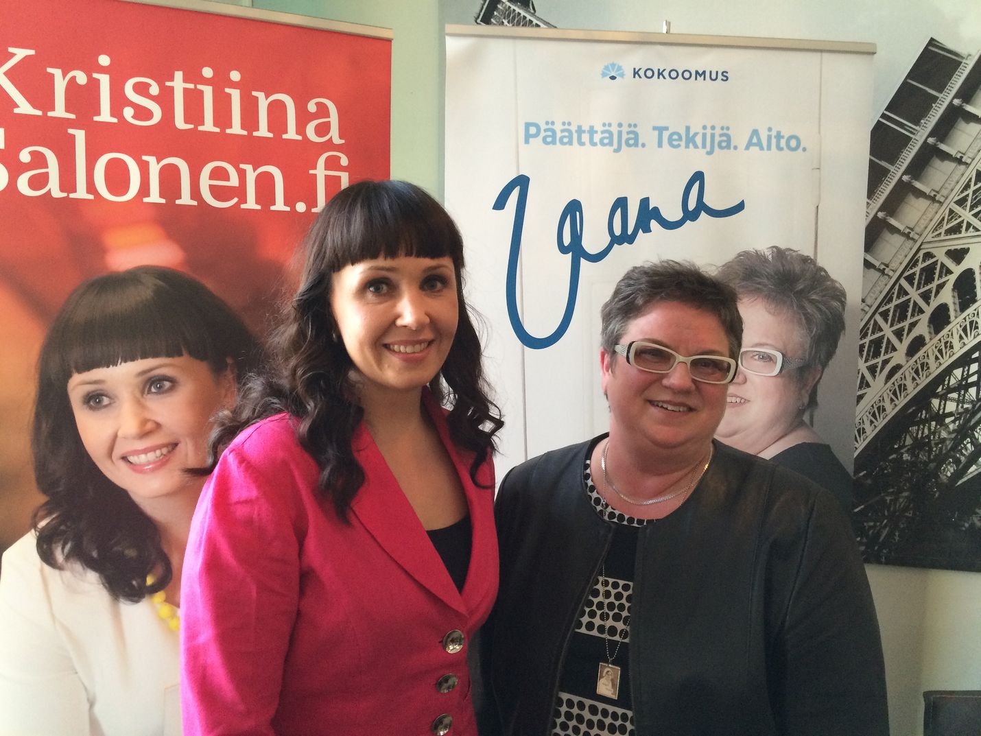 Kristiina Salosen vaalikampanja maksoi noin 40700 euroa, Jaana Laitinen-Pesolan 36 300 euroa. Kumpikin meni läpi.