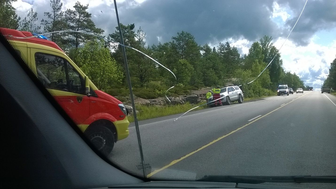 Tilannekuvaa tapahtumapaikalta. Kuva: Lauri Kanerva