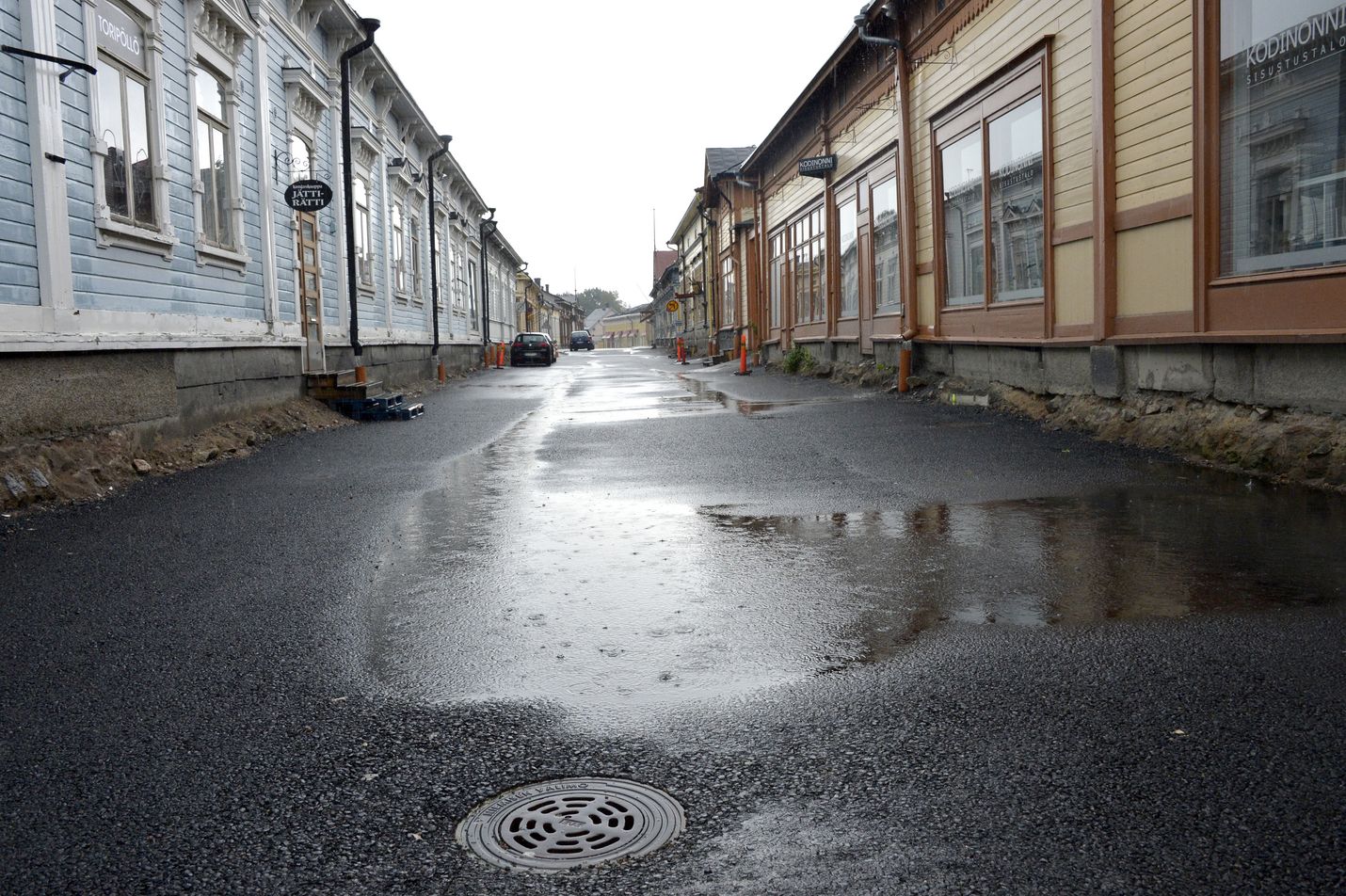 Kesä on jatkunut sateisena. Kuva: LS-arkisto/Esa Urhonen