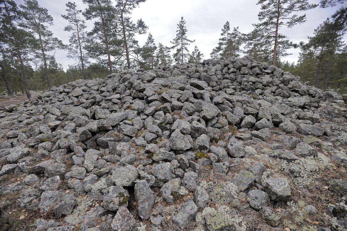 Sammallahdenmäellä kannattaa vierailla heinäkuussa, jolloin siellä päivystää opas. Kuva: LS-arkisto/Pekka Lehmuskallio
